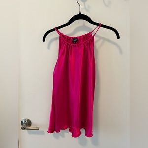 Nicole Miller satin top